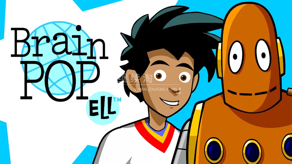英語啟蒙科普動畫片《BrainPOP ELL》level 1-3級全套共207集，高清視頻帶英文字幕，百度網(wǎng)盤下載！