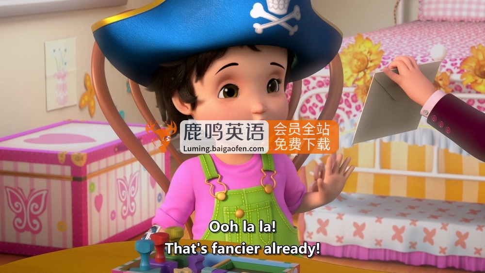 共2集迪士尼動畫片F(xiàn)ancy Nancy漂亮的南希，全三季共104集，1080P高清視頻帶中英文字幕，百度網(wǎng)盤下載！