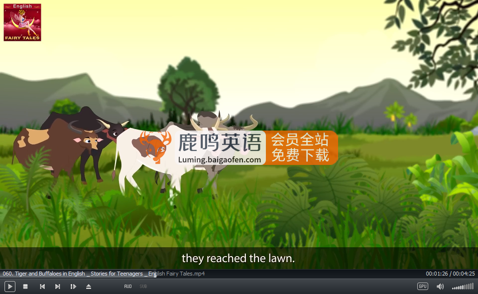 English Fairy Tales英語(yǔ)動(dòng)畫(huà)神話(huà)故事系列，全776集，1080P高清視頻帶英文字幕，百度網(wǎng)盤(pán)下載！