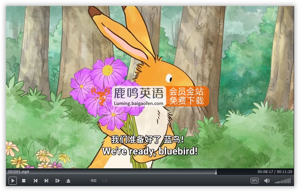 中英文字幕《猜猜我有多愛你Guess How Much I Love You》英語動(dòng)畫片，全三季共78集，1080P高清視頻，百度網(wǎng)盤下載！