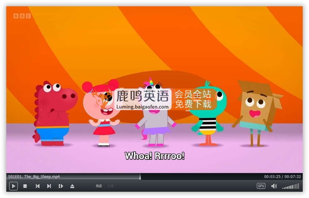 BBC英文探險動畫片《The Game Catchers游戲捕手》全1-2季共78集，1080P高清視頻帶英文字幕，帶配套音頻MP3，百度網(wǎng)盤下載！