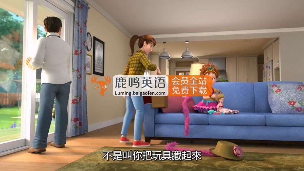 共2集迪士尼動畫片F(xiàn)ancy Nancy漂亮的南希，全三季共104集，1080P高清視頻帶中英文字幕，百度網(wǎng)盤下載！