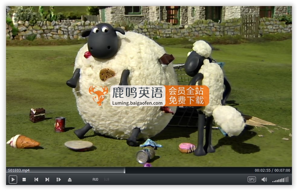 BBC定格啟蒙動畫片《Shaun the Sheep小羊肖恩》全七季共230集，適合0-8歲，1080P高清視頻，百度網(wǎng)盤下載！