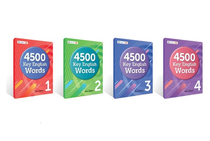 《4500 Key English Words》4冊(cè)全套下載，刷單詞神器(4000詞升級(jí)版)教材+答案+音頻+單詞表