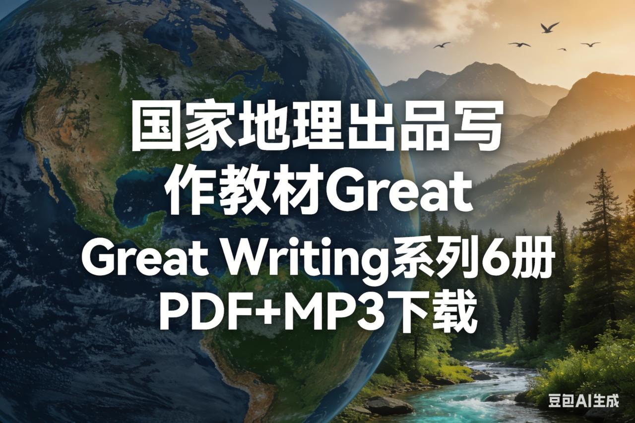 國(guó)家地理出品寫作教材Great Writing系列6冊(cè)PDF+MP3下載 百度網(wǎng)盤下載